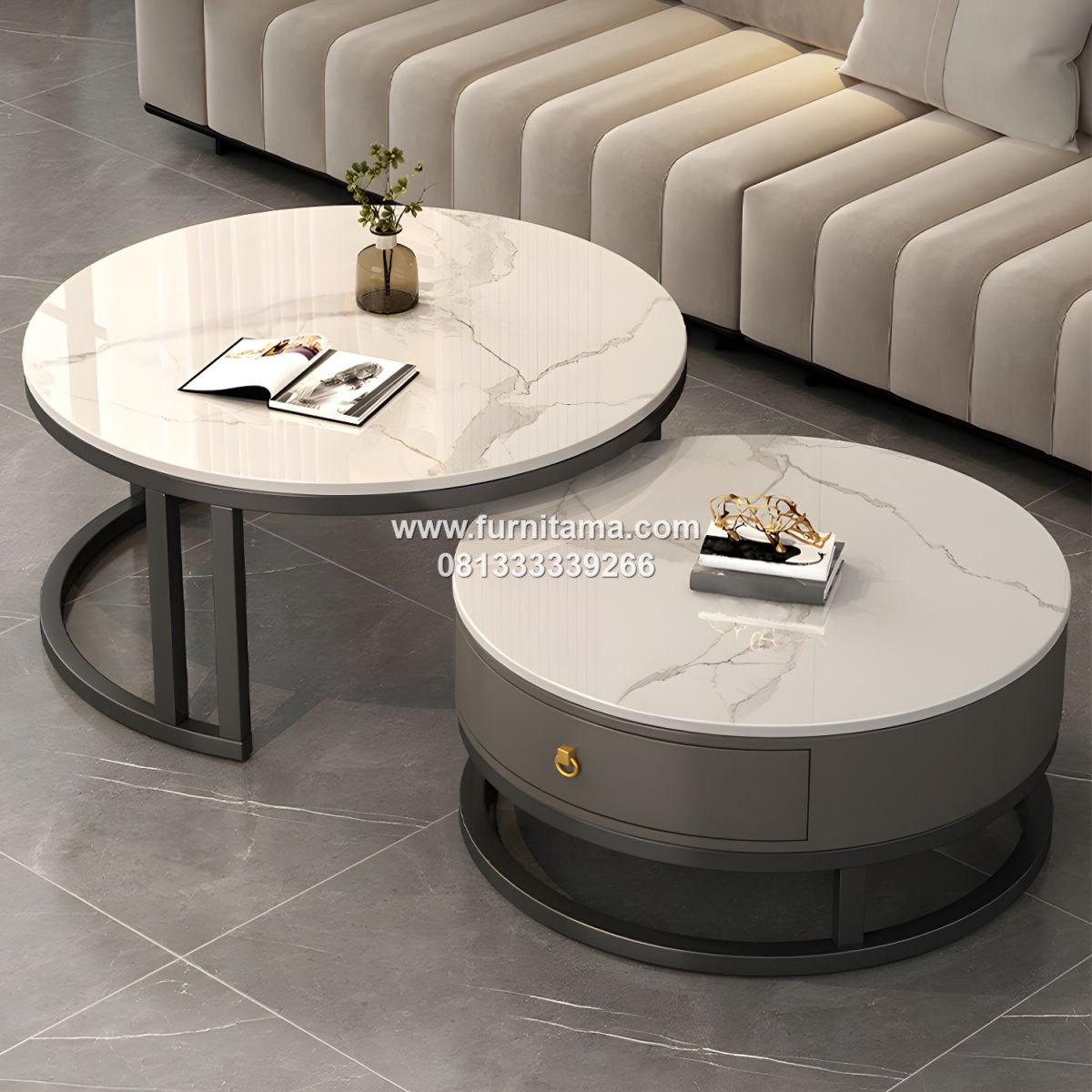 Coffee Table Desain Modern Yang Elagan Top Marmer Coffee Table Desain Modern Yang Elagan Top Marmer