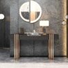Console Table Kaki Stainless Mewah