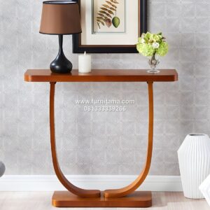 Console Table Kayu Jati Model Unik terbaru