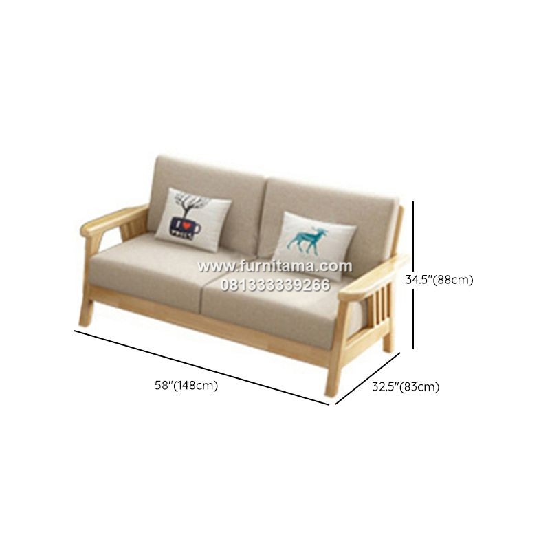 Kursi Tamu Sofa Kayu Jati Desain Minimalis 4 Kursi Tamu Sofa Kayu Jati Desain Minimalis