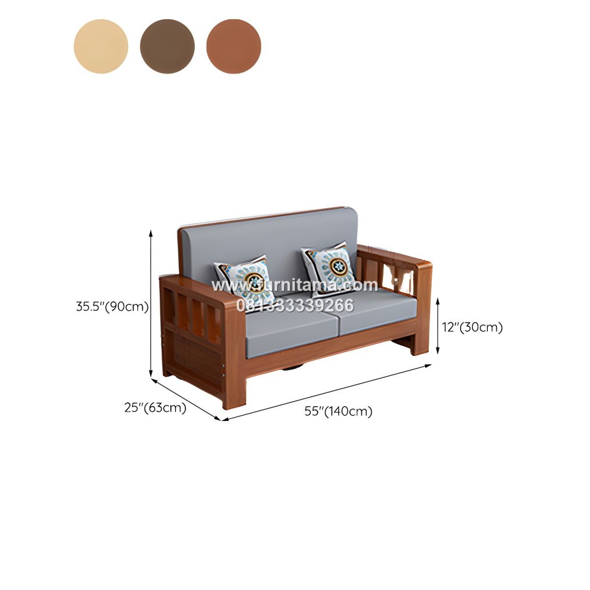 Kursi Tamu Sofa Minimalis Modern Kayu Jati 3 Kursi Tamu Sofa Minimalis Modern Kayu Jati
