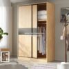 Lemari Baju Gantung 2 Pintu Sliding Model Minimalis