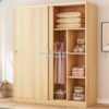 Lemari Baju Minimalis 2 Pintu Sliding Model Terbaru