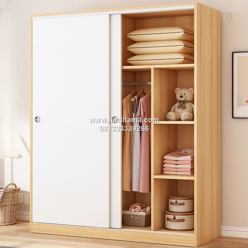 Lemari Baju Minimalis 2 Pintu Sliding Model Terbaru 2 Lemari Baju Minimalis 2 Pintu Sliding Model Terbaru