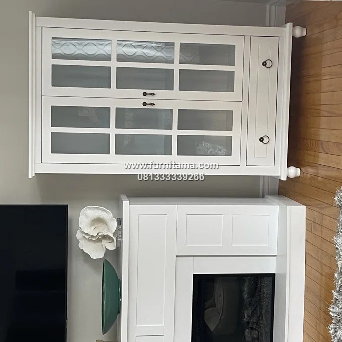 Lemari Hias Ruang Tamu Minimalis 2 Pintu Warna Putih 4 Lemari Hias Ruang Tamu Minimalis 2 Pintu Warna Putih