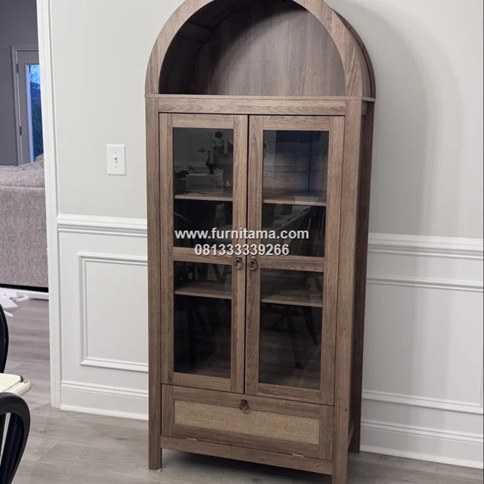 Lemari Hias Ruang Tamu Minimalis Pintu Kaca 3 Lemari Hias Ruang Tamu Minimalis Pintu Kaca