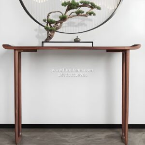 Meja Konsol Kayu Jati Model Sederhana Elegan