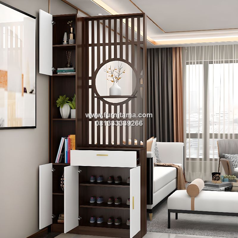 Partisi Ruangan Minimalis Modern Dengan Penyimpanan 1 Partisi Ruangan Minimalis Modern Dengan Penyimpanan