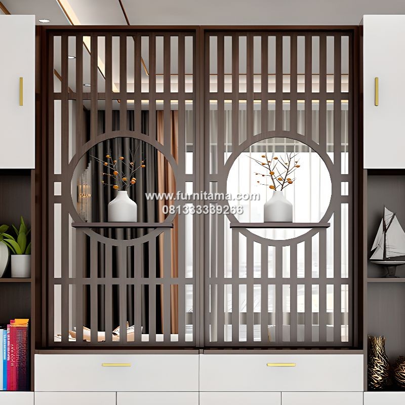 Partisi Ruangan Minimalis Modern Dengan Penyimpanan 2 Partisi Ruangan Minimalis Modern Dengan Penyimpanan