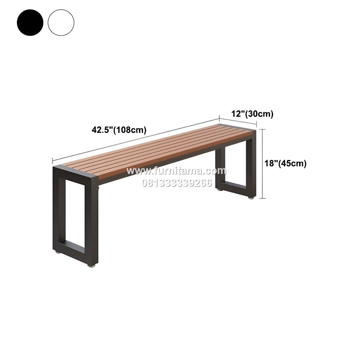 Set Meja Makan Kayu Persegi Panjang Industrial 3 Set Meja Makan Kayu Persegi Panjang Industrial