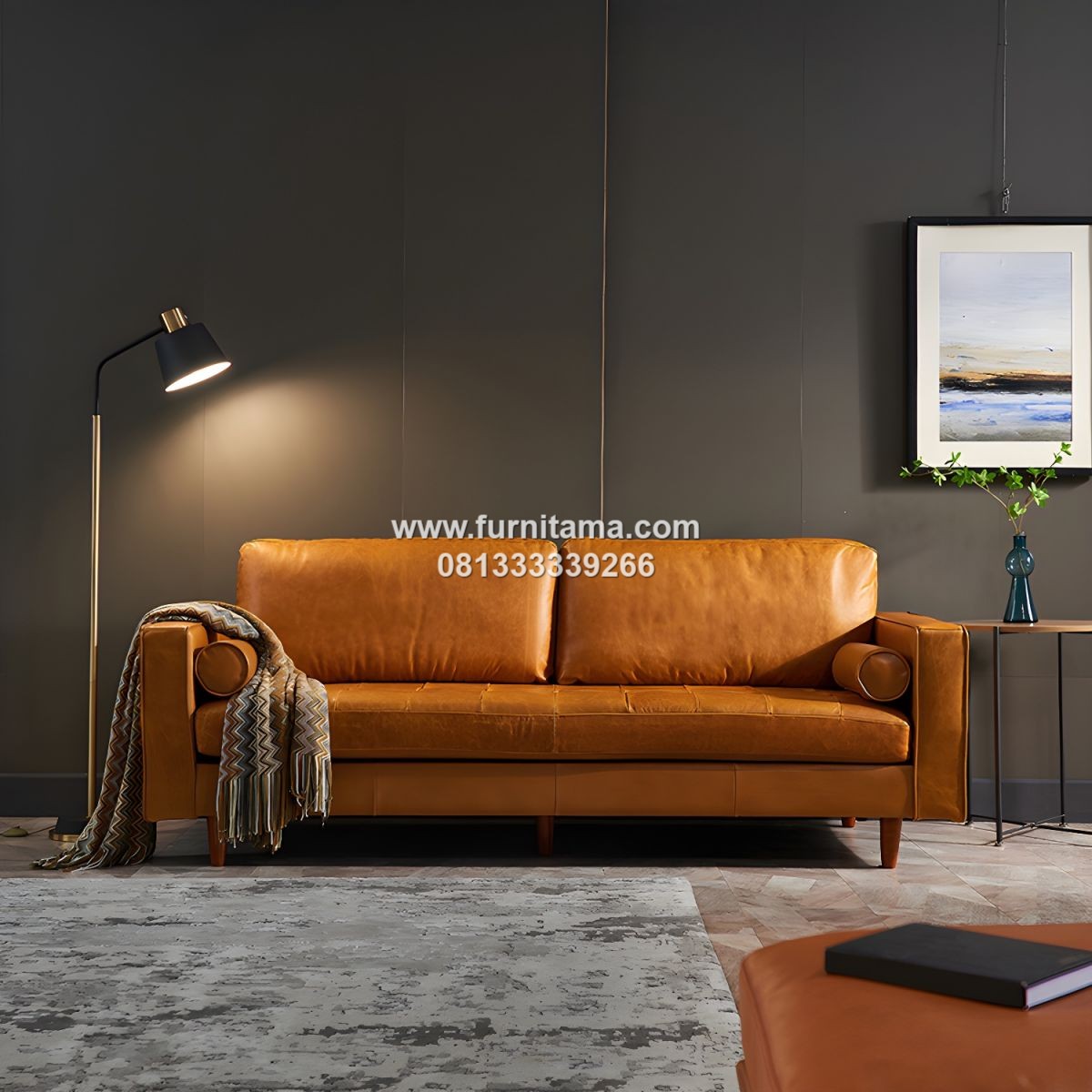 Sofa 2 Seater Modern Sandaran Empuk Berkualitas Premium 1 Sofa 2 Seater Modern Sandaran Empuk Berkualitas Premium