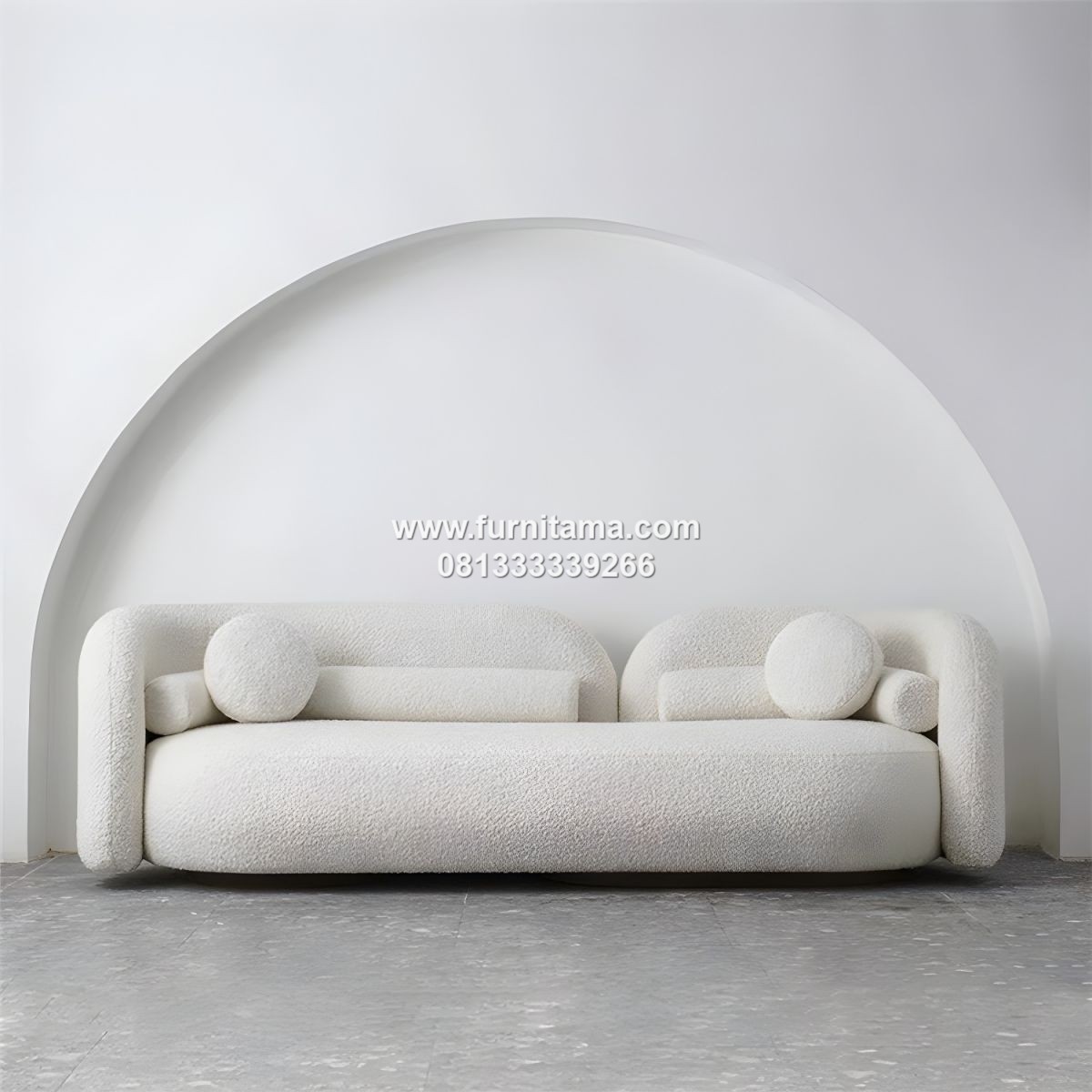 Sofa 3 Seater Modern Untuk Rumah Minimalis Elegan