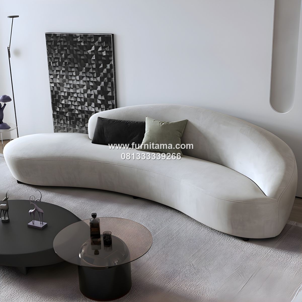 Sofa Ruang Tamu Minimalis Modern Elegan Premium