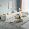 Sofa Ruang Tamu Premium Dengan Bantal Empuk Modern