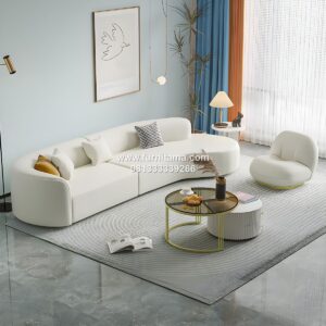 Sofa Ruang Tamu Premium Dengan Bantal Empuk Modern
