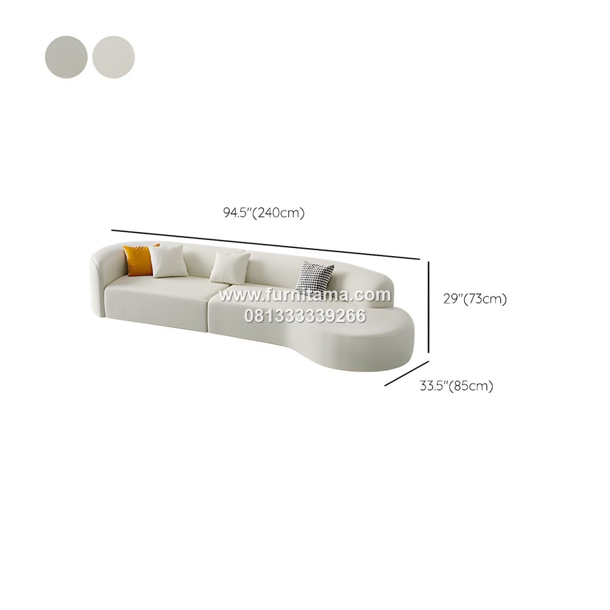 Sofa Ruang Tamu Premium Dengan Bantal Empuk Modern 4 Sofa Ruang Tamu Premium Dengan Bantal Empuk Modern