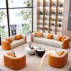 Sofa Ruang Tamu Scandinavian Busa High Density Premium